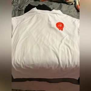 A white shein t-shirt